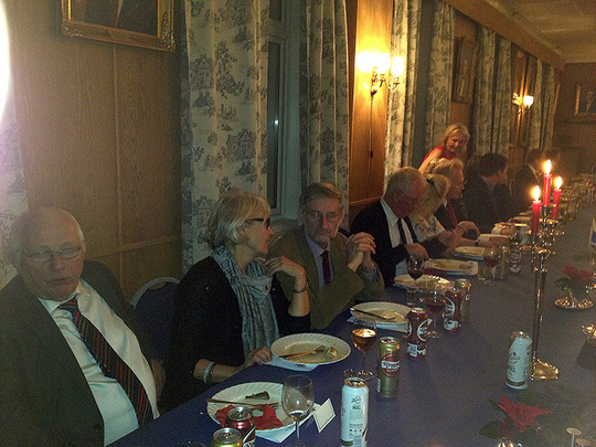 Mange hyggelige samtaler