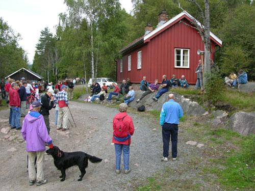 Kulturminnevandring 2005. Foto: Tor Øystein Olsen 040905
