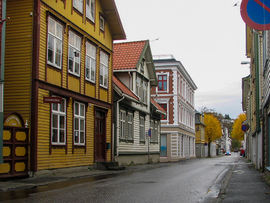 Strandgata I Egersund sentrum