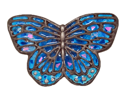 Ceramic fusion sommerfugl