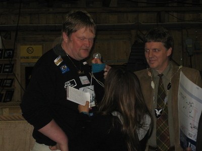 Snorre Sjursen intervjues