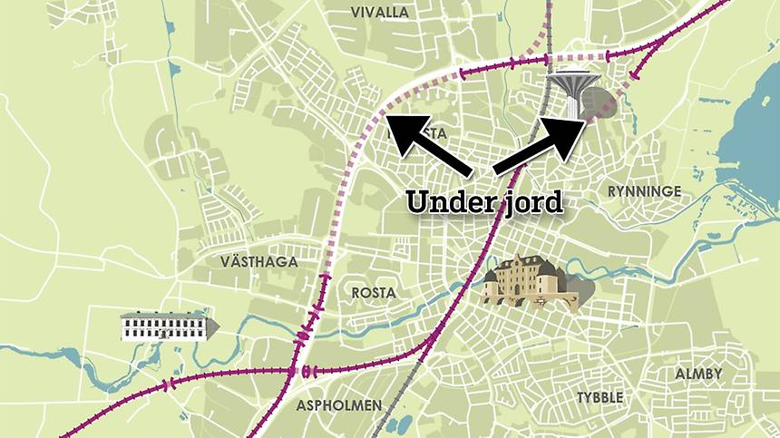 Ørebro kart