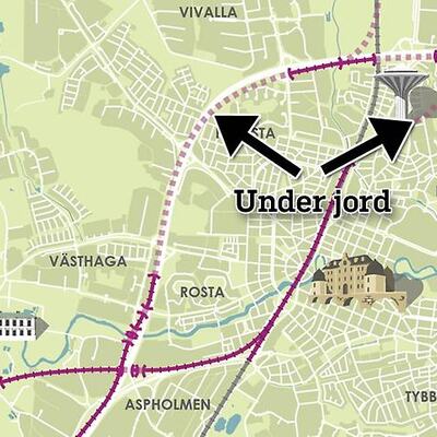 Ørebro kart