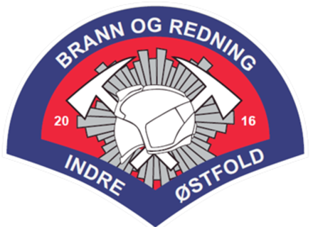 Indre Østfold brann og redning-logo