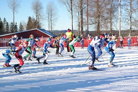 Det var full fart i skidspåren när Götalandsmästerskapen avgjordes i Tranemo i helgen. FOTO: Julia Tinghall. Det var full fart i skidspåren när Götalandsmästerskapen avgjordes i Tranemo i helgen. FOTO: Julia Tinghall.