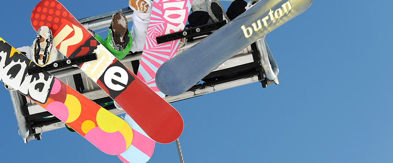 Snowboard i lufta