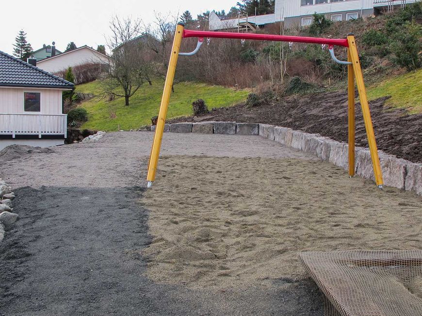 Oppgradering av lekeplassen innerst i Kløverveien