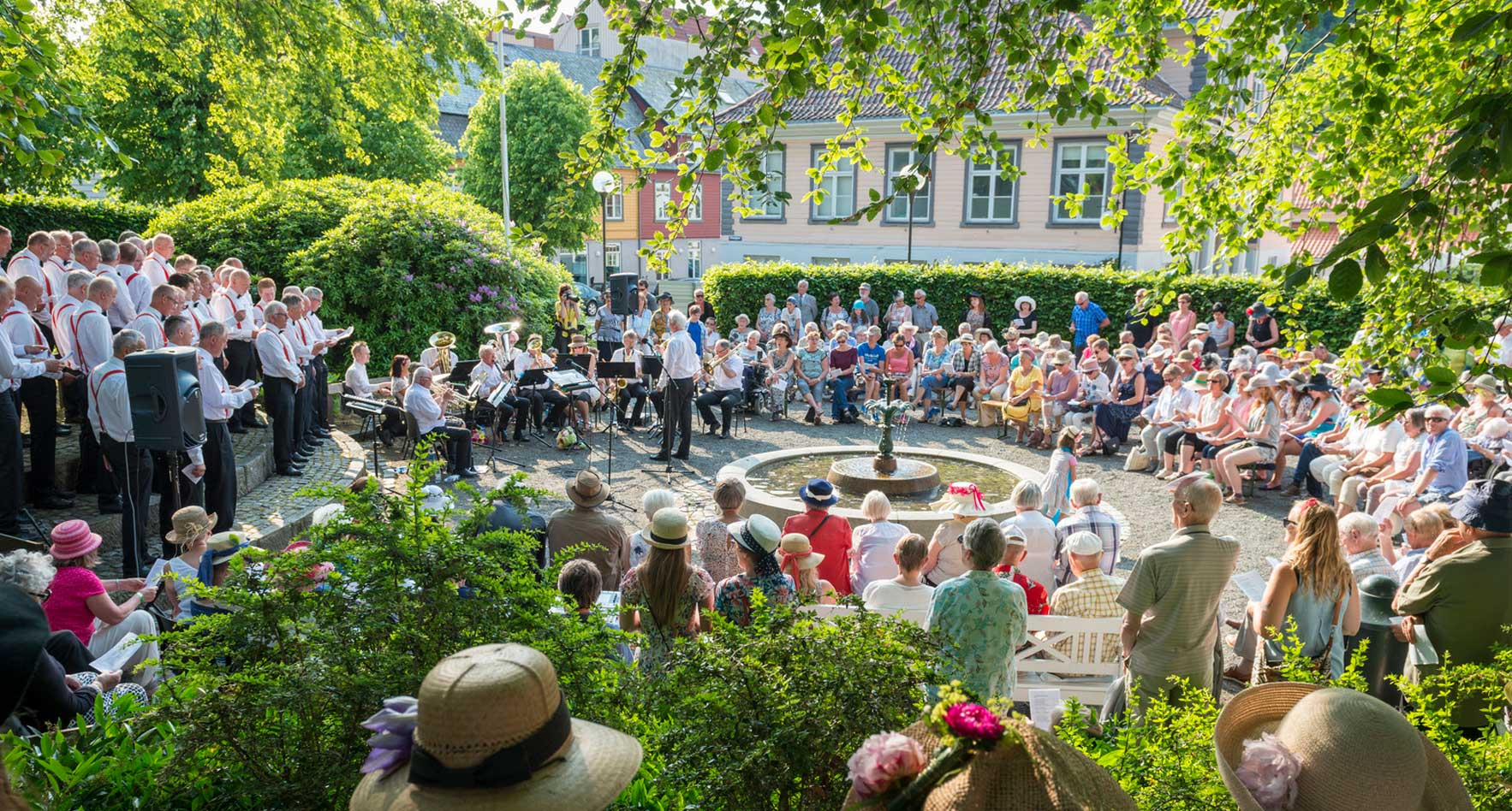 Åpning av Egersund Visefestival