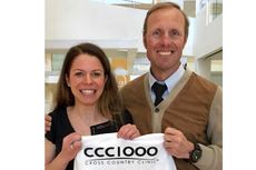 Fredrik Erixon, grundare av CCC1000, tillsammans med Maria Rydqvist. FOTO: CCC1000 Fredrik Erixon, grundare av CCC1000, tillsammans med Maria Rydqvist. FOTO: CCC1000