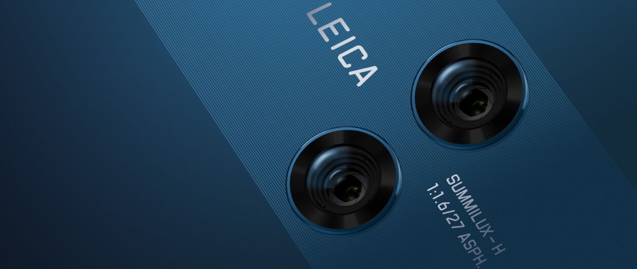  To lyssterke Leica-objektiver og kunstig intelligens gir Mate 10 Pro unik automatikk.