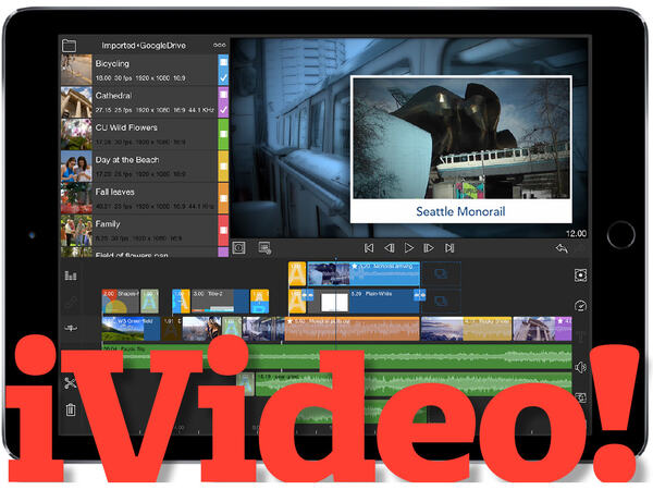 Du kan både ta opp og redigere kvalitetsvideo på iPhone og iPad. Opptaksutstyr som mikrofoner og stabilisatorer finnes det mye å velge i, det samme gjelder apper for avansert kontroll av opptak og apper for redigering av filmklipp, som avbildede LumaFusion. Men det kan også gjøres helt enkelt, som med iMovie.