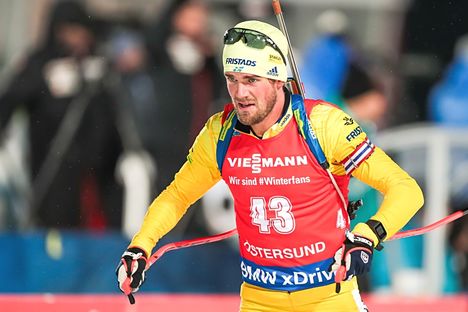 Fredrik Lindström sköt fullt och slutade sjua på sprinten i Östersund. FOTO: Tobias Nykänen/Bildbyrån. Fredrik Lindström sköt fullt och slutade sjua på sprinten i Östersund. FOTO: Tobias Nykänen/Bildbyrån.
