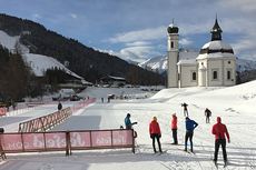 Seefeld bjuder på fantastiska förhållanden för längdåkning. FOTO: Johan Trygg/Längd.se. Seefeld bjuder på fantastiska förhållanden för längdåkning. FOTO: Johan Trygg/Längd.se.
