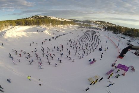 Redan nu har AXA Ski Marathon 300 anmälda till loppet som avgörs i Grönklitt 7 januari. FOTO: Tom Lindström. Redan nu har AXA Ski Marathon 300 anmälda till loppet som avgörs i Grönklitt 7 januari. FOTO: Tom Lindström.