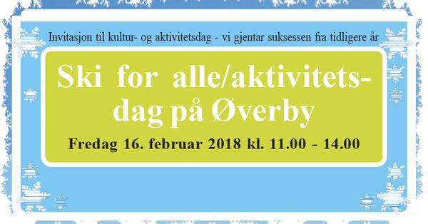 Ingressbilde til invitasjon til Aktivitetsdag på Gjøvik