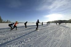 Deltagarna på Vasaloppets vintervecka åkte sammanlagt lite mer än tre miljoner kilometer på sina skidor. FOTO: Vasaloppet. Deltagarna på Vasaloppets vintervecka åkte sammanlagt lite mer än tre miljoner kilometer på sina skidor. FOTO: Vasaloppet.