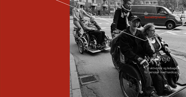 Ingressbilde til Idéheftet Nye veje – til aktiviteter og ledsagelse for personer med handicap