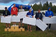 Topp sex vid STS Roll Cup i Åmsele. Från vänster: Markus Ottosson, vinnaren Gustav Nordström, Daniel Holmgren, Klas Nilsson, Erik Silfver och Marcus Grate. FOTO: Borås SK. Topp sex vid STS Roll Cup i Åmsele. Från vänster: Markus Ottosson, vinnaren Gustav Nordström, Daniel Holmgren, Klas Nilsson, Erik Silfver och Marcus Grate. FOTO: Borås SK.