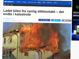Lading av elbil