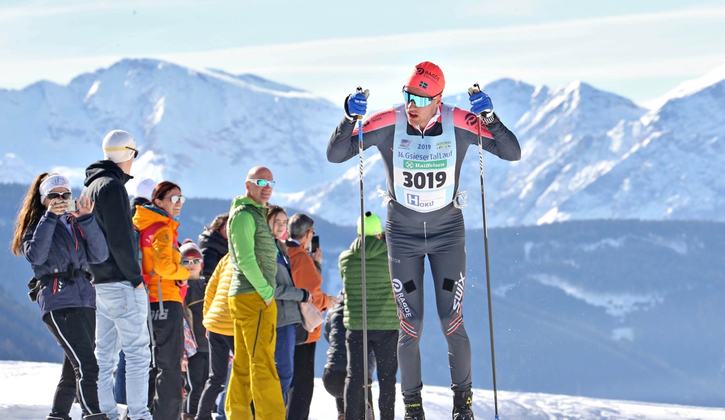 Oskar Kardin på väg mot seger i Gsiesertal Lauf i italienska Sydtyrolen. FOTO: Newpower.it. Oskar Kardin på väg mot seger i Gsiesertal Lauf i italienska Sydtyrolen. FOTO: Newpower.it.