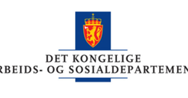 Logoen til Arbeids- og sosialdepartementet