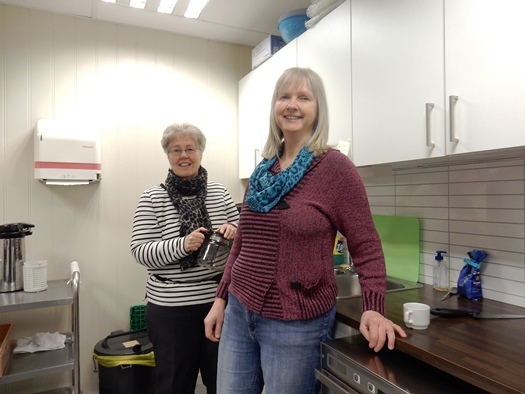 Ingrid Santi og Anne Pettersen
