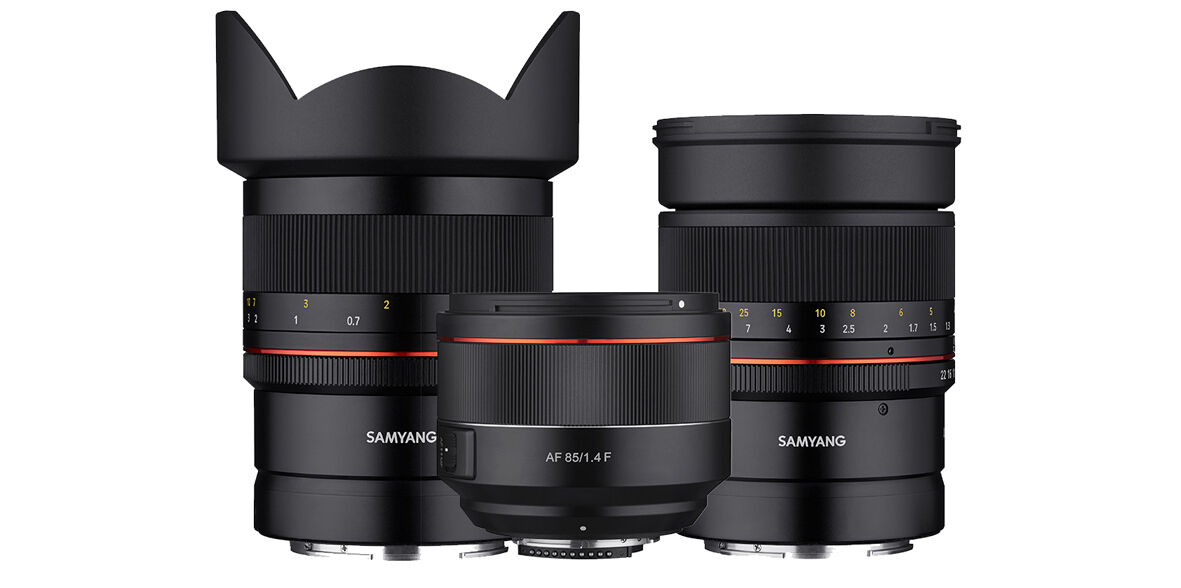 Tre fullformatobjektiver for Nikon er blant vårens nyheter fra Samyang.