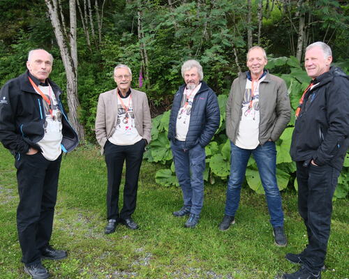 Arnfinn, Leon, Rolf, Ståle og Anders R