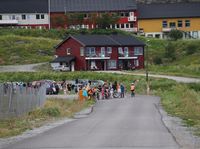 Barneløp, sykkelløp og bading