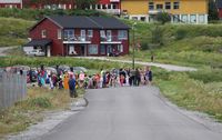 Barneløp, sykkelløp og bading
