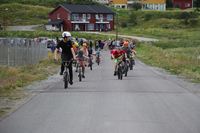 Barneløp, sykkelløp og bading