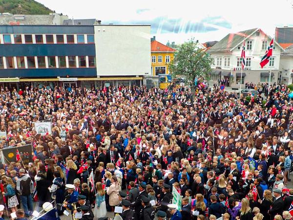 17. mai i Egersund sentrum