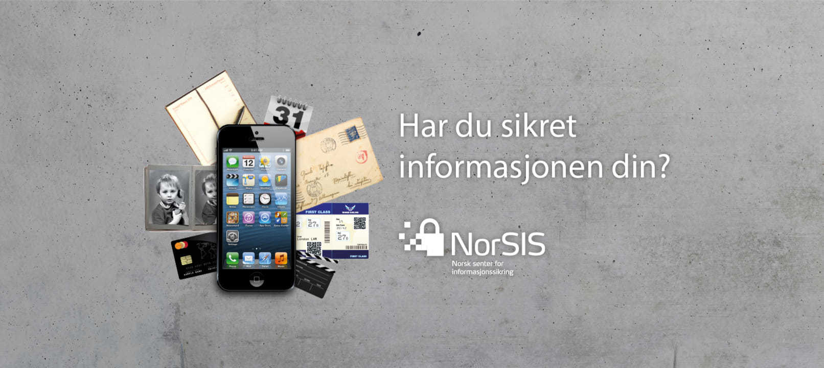 Har du sikret informasjonen din?