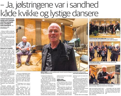 Firda-artikkel boklansering