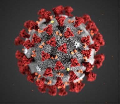 Illustrasjon av et virus