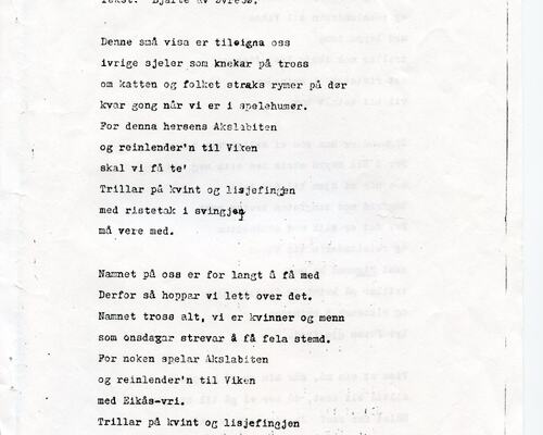 Vise til spelemannslaget side 1