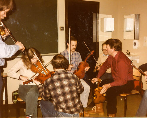 Kurs med Lars Skjervheim 1985 foto 2-2