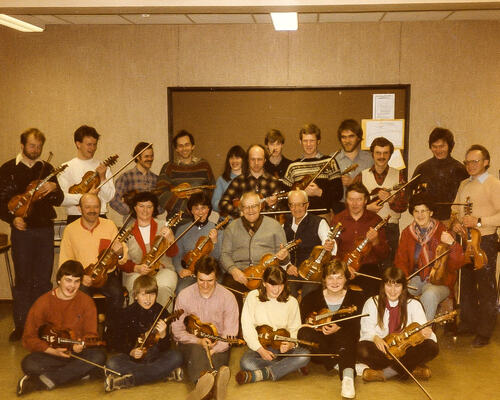 Kurs med Lars Skjervheim 1985 foto 3-3