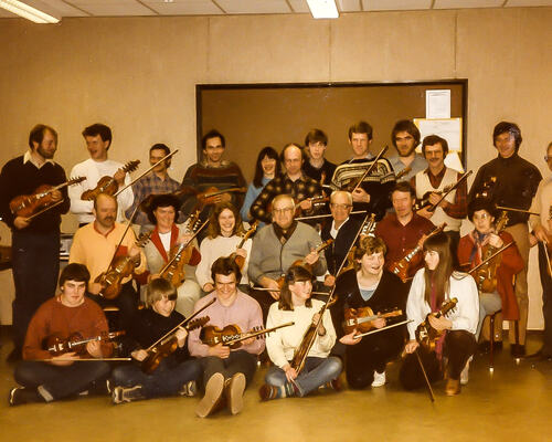 Kurs med Lars Skjervheim 1985 foto 4-2