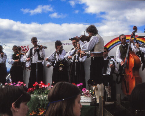 Largs Viking Festival i Skottland 1986, utekonsert-1