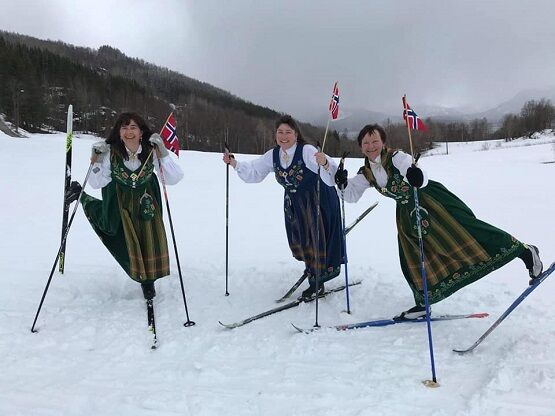17 mai-feiring på ski