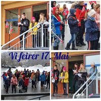 17 mai-collage Straumen skole 2020