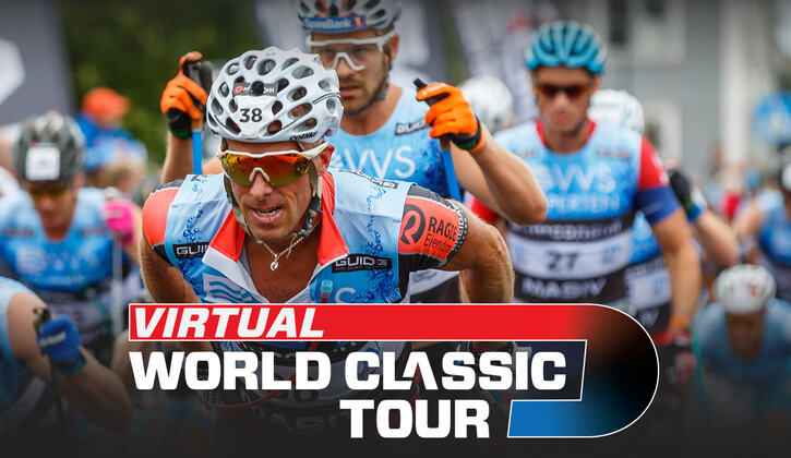 I sommar blir rullskidtouren World Classic Tour virtuell och alla som vill kan delta och samtidigt stötta sitt favoritteam. FOTO: World Classic Tour. I sommar blir rullskidtouren World Classic Tour virtuell och alla som vill kan delta och samtidigt stötta sitt favoritteam. FOTO: World Classic Tour.