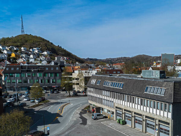 Rådhuset i sentrum