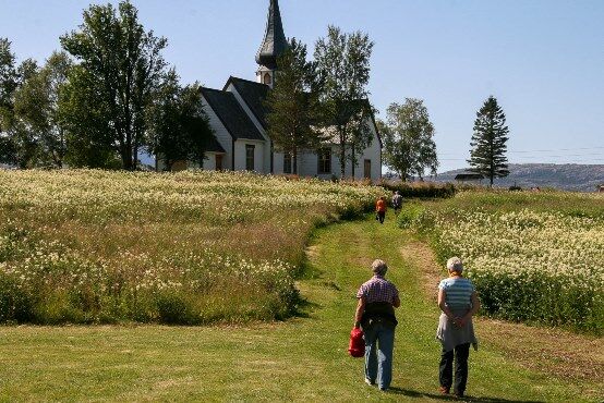 Rørstad kirke, foto Tore Solem