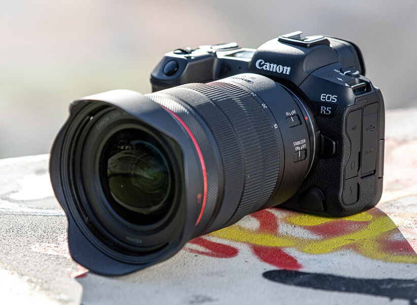 Canon EOS R5 er Canons virkelige toppmodell, og peker ut veien for de neste årene. (Foto: Canon).