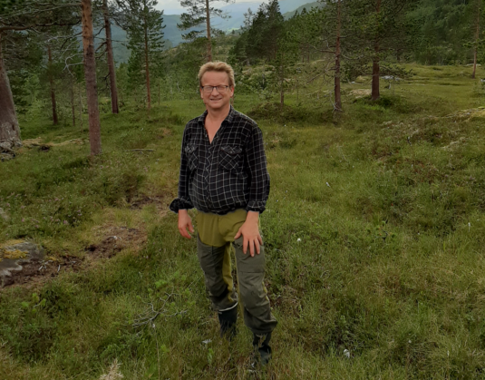 Ordfører Gisle Hansen på tur