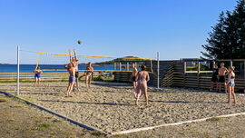 Wolleyball på Skadbergsanden Wolleyball på Skadbergsanden