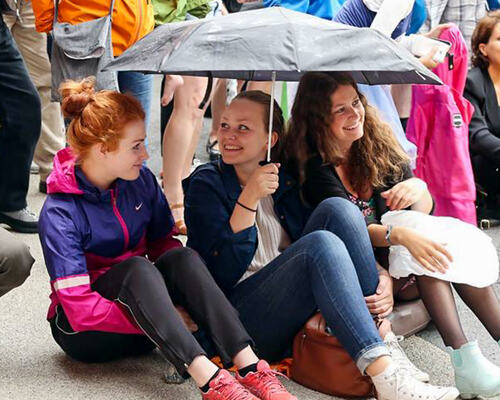 Molaus-jenter på Festivalen 2014-2