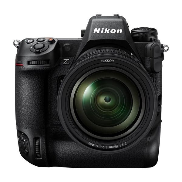 Nikon Z9 (Nikon gjør oppmerksom på at det endelige utseendet kan endres)